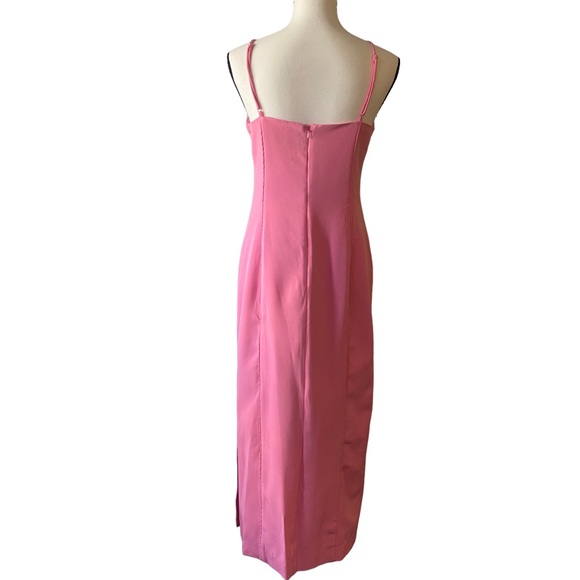 Bardot Pink Midi Dress - Picture 4 of 13